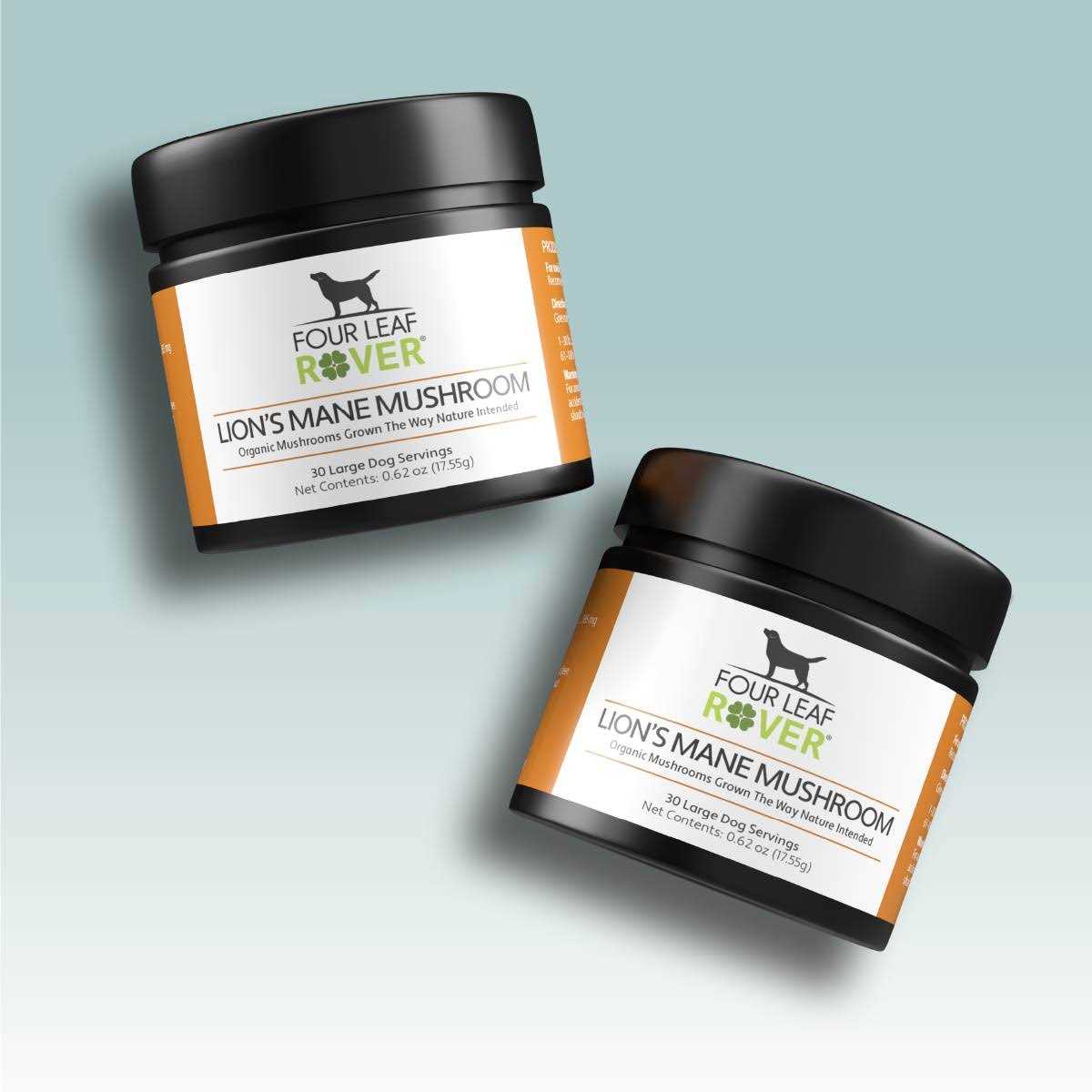 Four Leaf Rover Lion’s Mane Organic Mushroom Extract for Dogs - Nail Gallerys