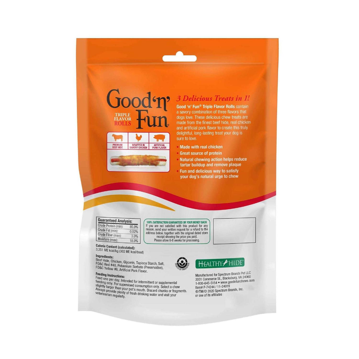 Healthy Hide Good N Fun Triple Flavor Rolls - Nail Gallerys