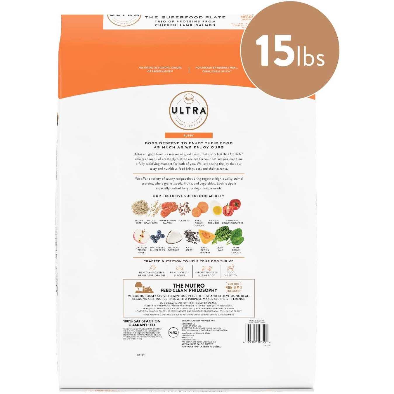 Nutro Products Ultra High Protein Puppy Dry Dog Food Chicken - Nail Gallerys