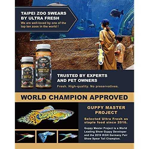 Ultra Fresh Tetra Fish Food Slow Sinking All Natural Ingredients - Nail Gallerys