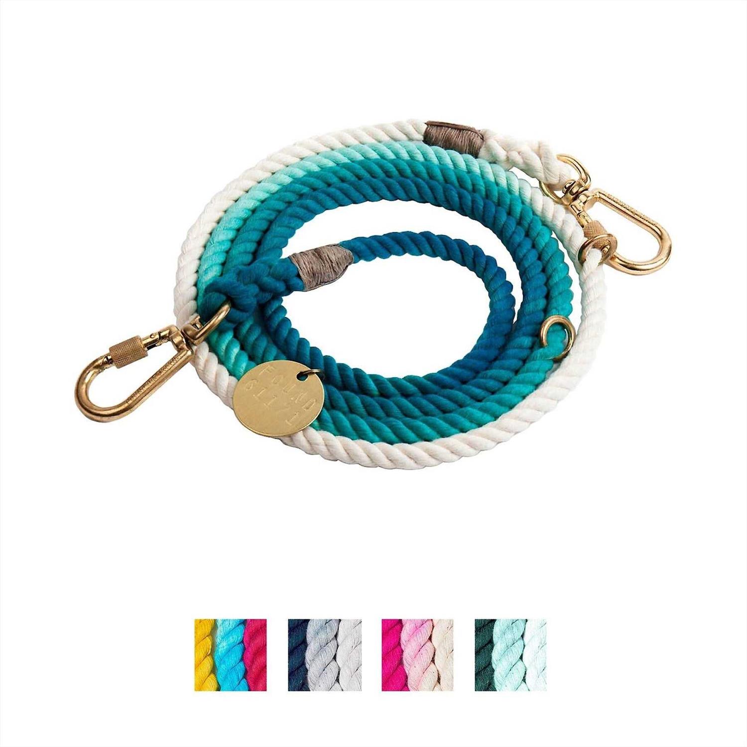 Found My Animal Adjustable Rope Dog Leash - Nail Gallerys