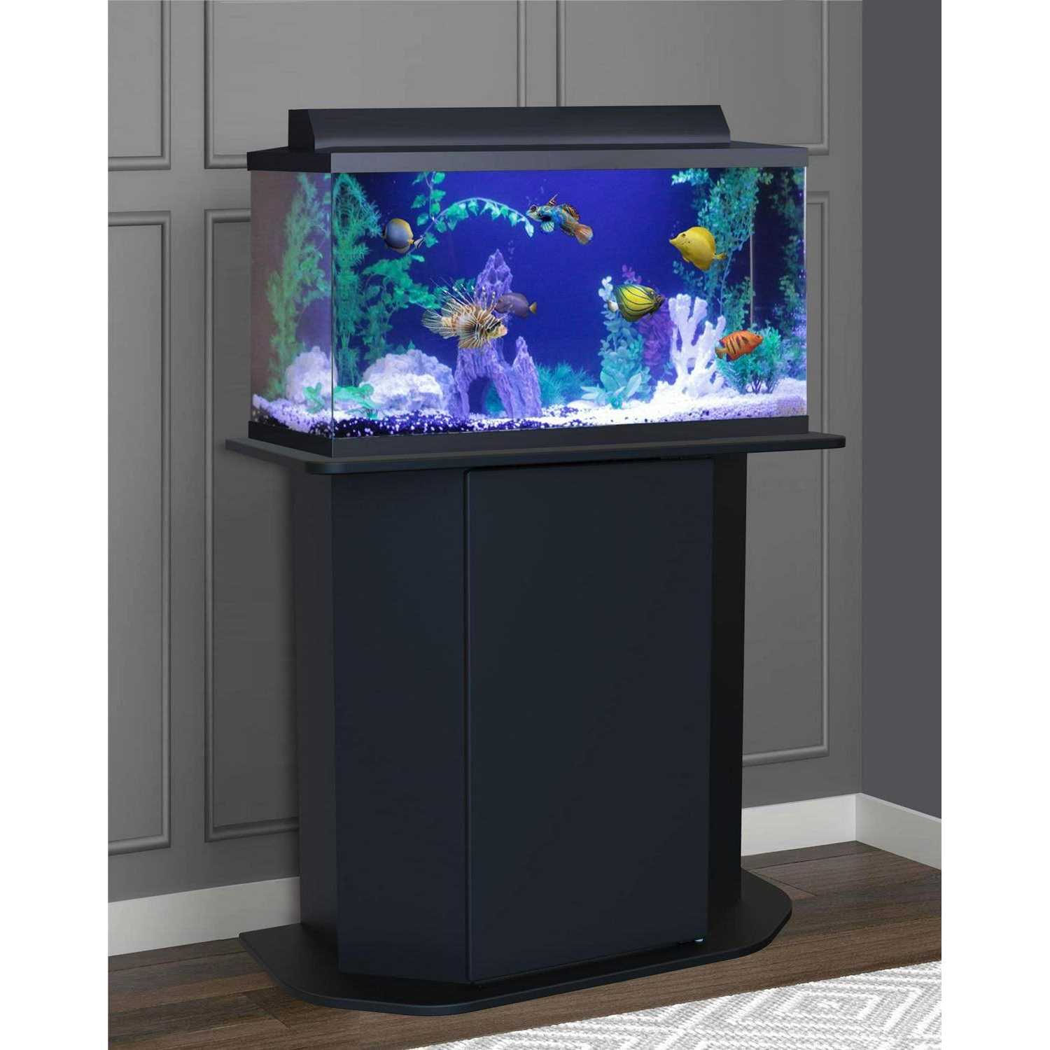 Aqua Culture Wood 20-29 Gallon Aquarium Stand - Nail Gallerys