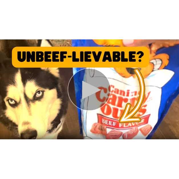 Canine Carry Outs Beef Flavor Dog Treats - Nail Gallerys