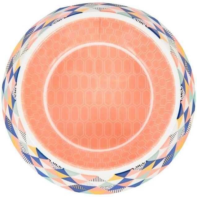 Frisco Colorful Geometric Melamine Bowl - Nail Gallerys