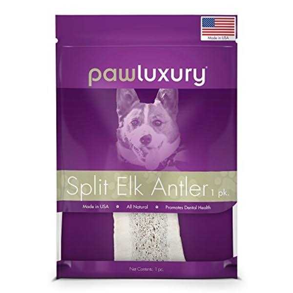 Paw Love Split Elk Antler Rawhide Dog Treats - Nail Gallerys