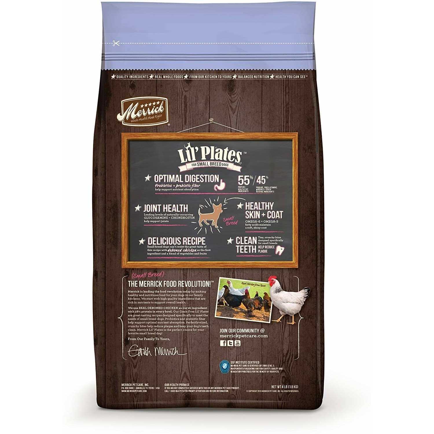 Merrick Lil’ Plates Grain Free Puppy Small Breed Real Chicken & Sweet Potato Dry Dog Food - Nail Gallerys