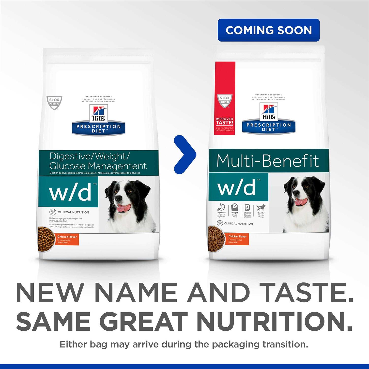 Hill’s Prescription Diet w/d Multi-Benefit Digestive/Weight/Glucose/Urinary Management Chicken Flavor Dry Dog Food - Nail Gallerys