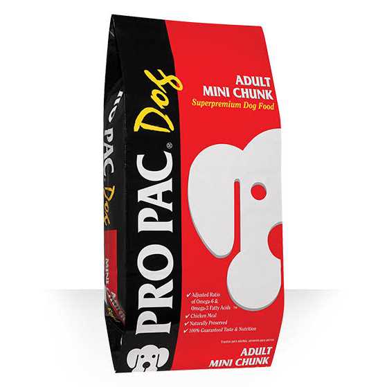 Pro Pac Adult Mini Chunk Dog Food - Nail Gallerys