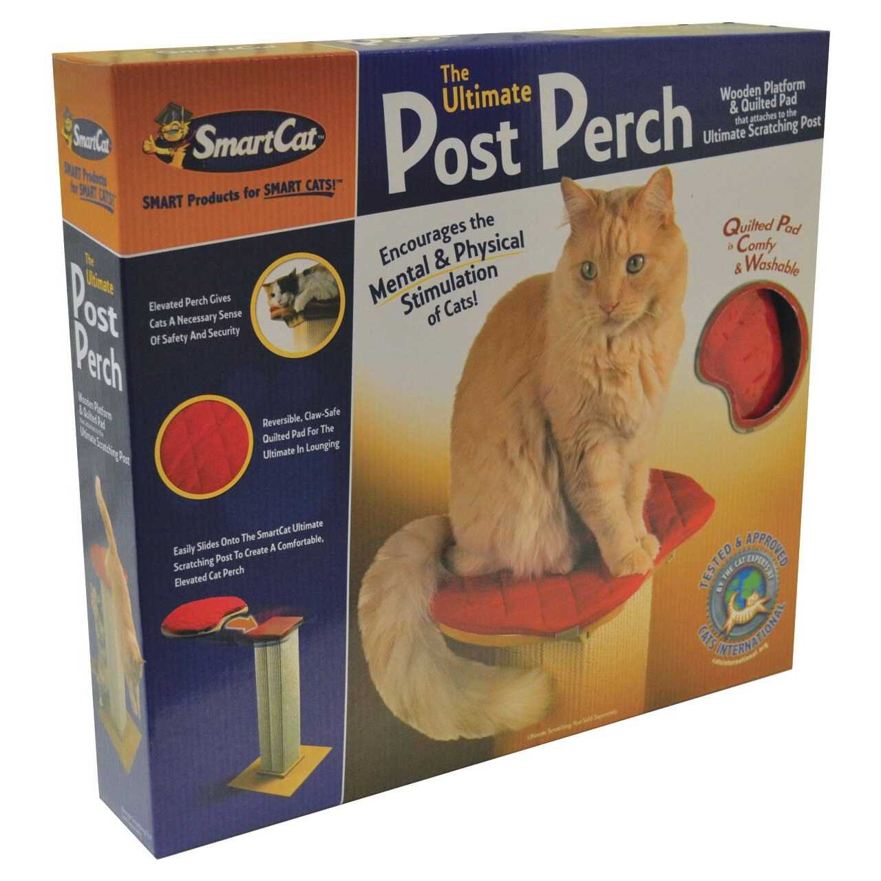 SmartCat The Ultimate Post Perch Pad - Nail Gallerys