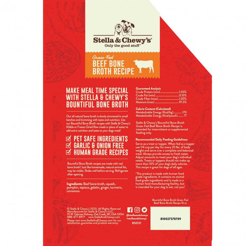 Stella & Chewy’s Bountiful Bone Broth Beef - Nail Gallerys