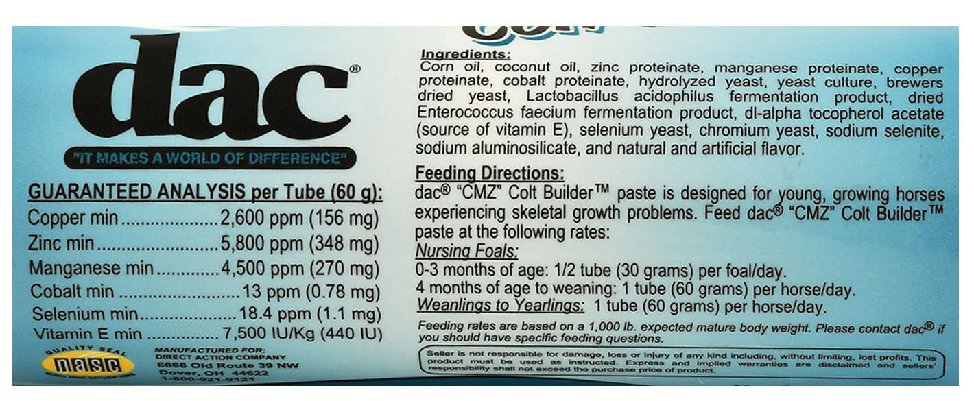 CMZ Colt Builder Paste, 60 gm - Nail Gallerys