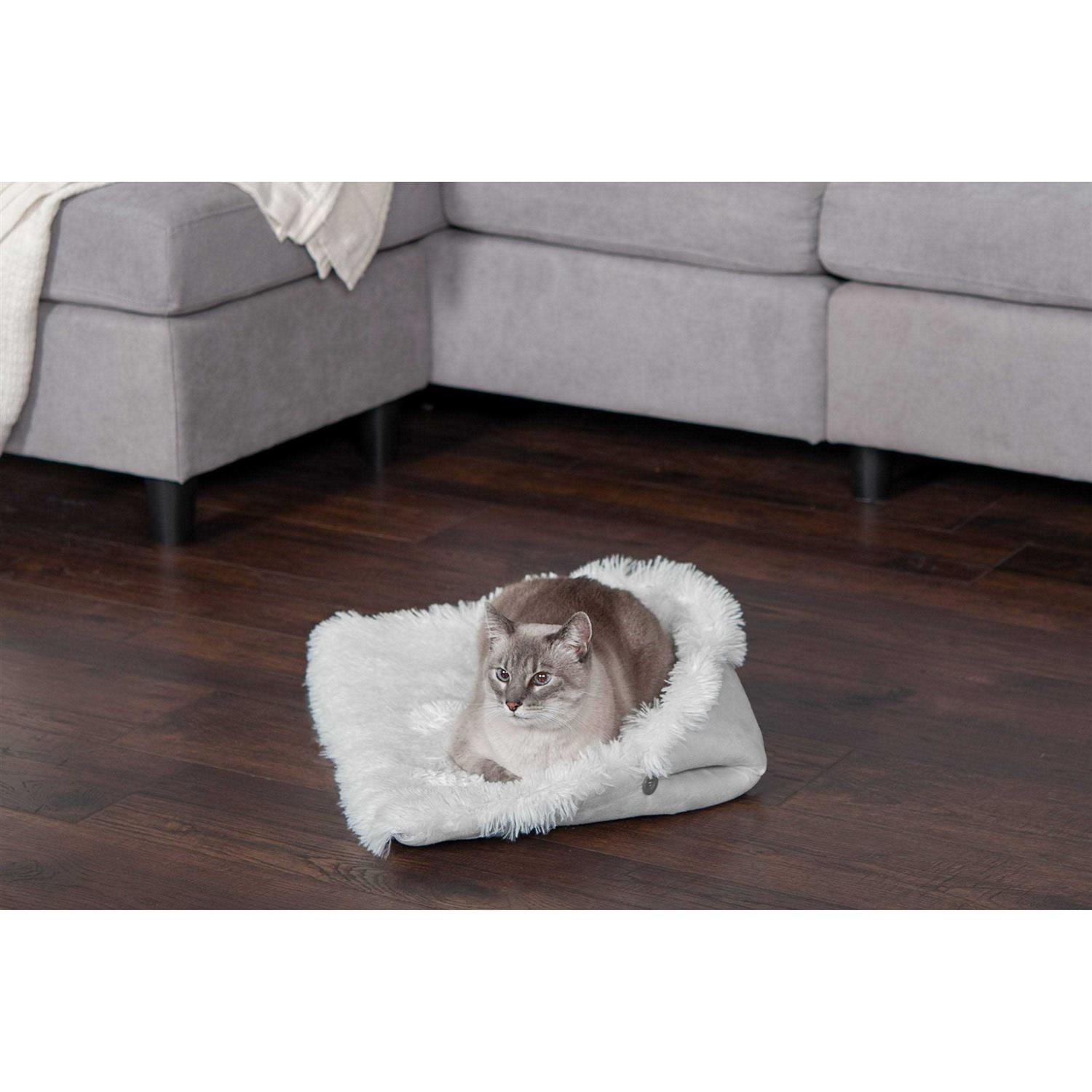 FurHaven Convertible Self-Warming Cuddle Pet Mat & Bed - Nail Gallerys