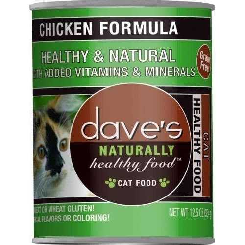 Dave’s Food Naturally Healthy Chicken Formula Canned Cat - Nail Gallerys
