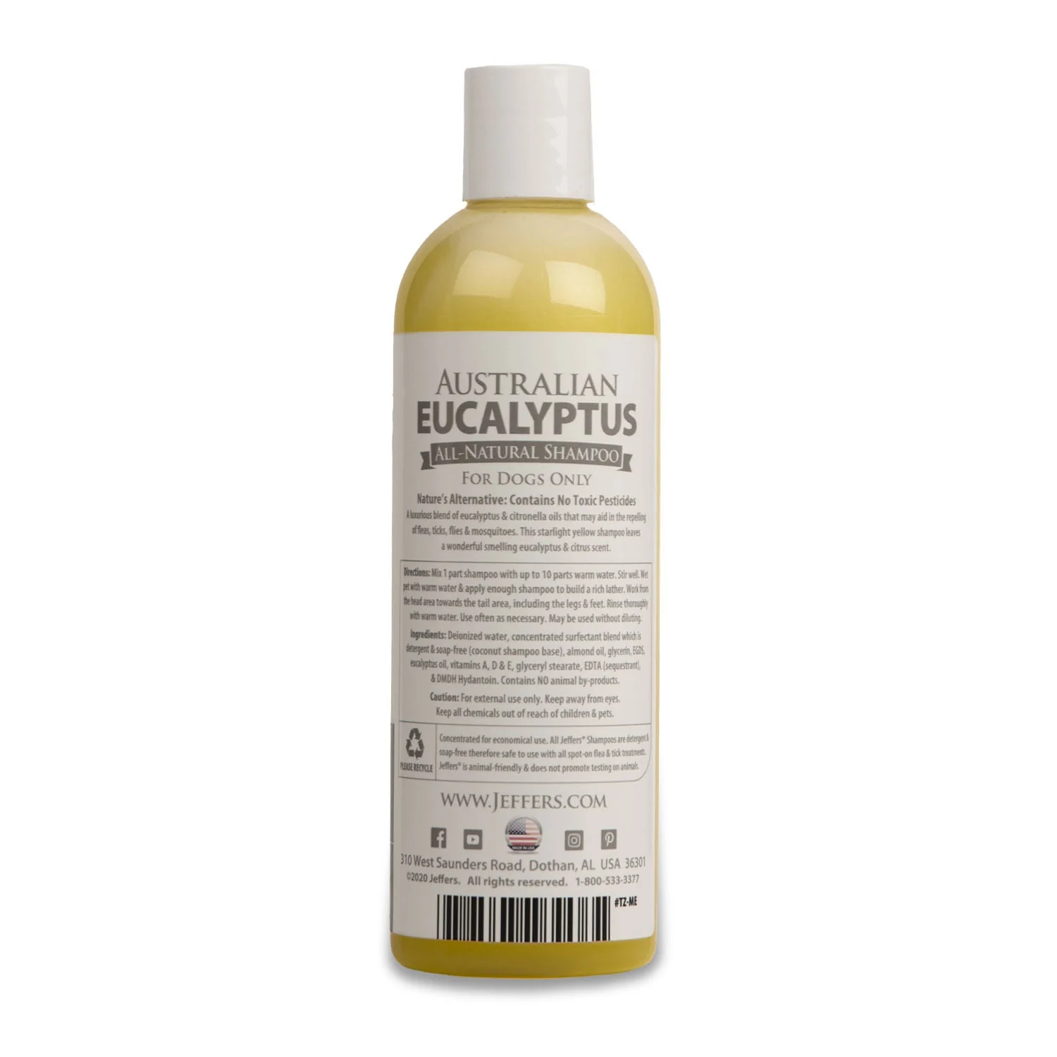 Australian Eucalyptus All-Natural Dog Shampoo - Nail Gallerys