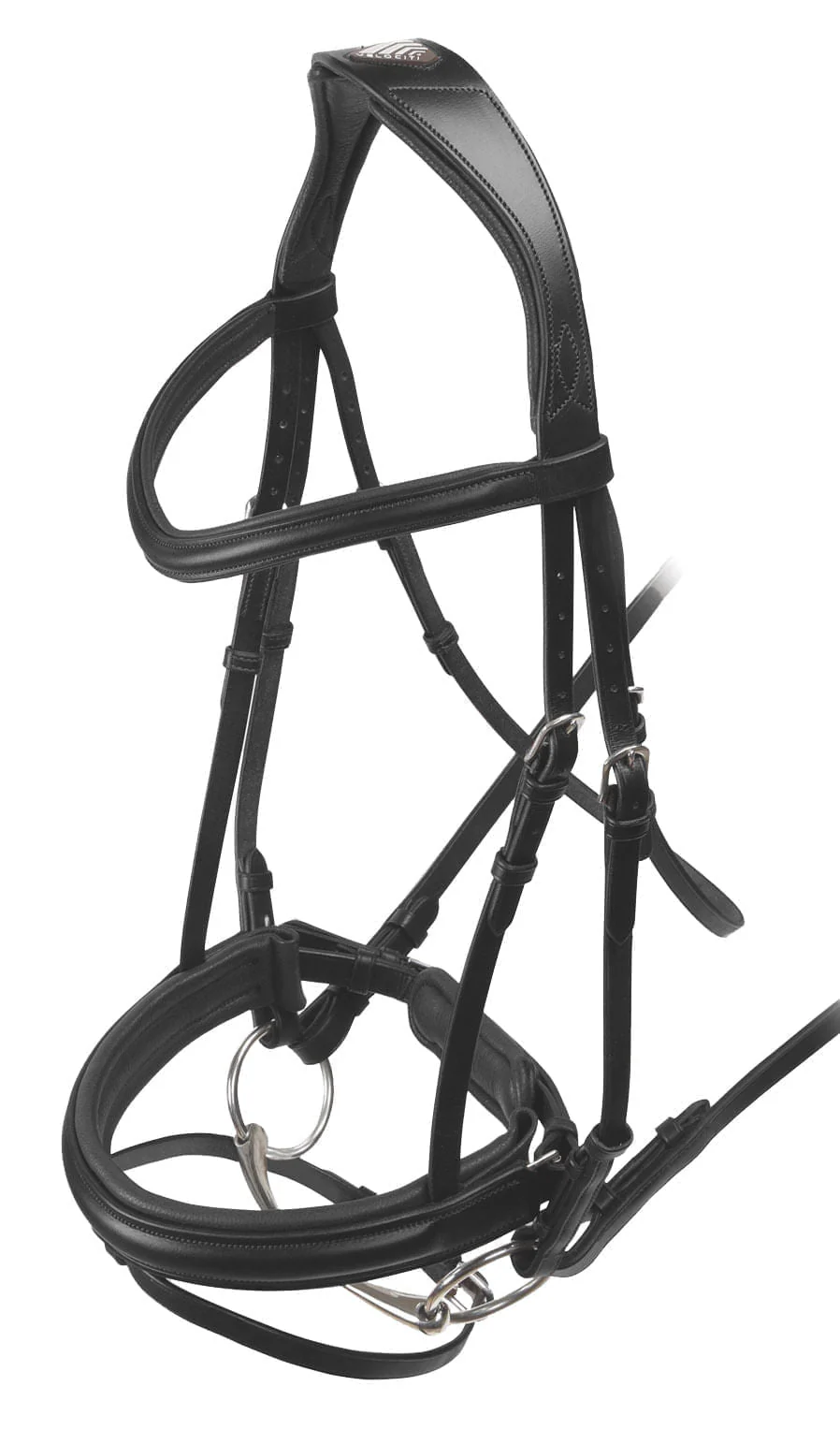 Velociti Padded Crank Dressage Bridle, Black - Nail Gallerys