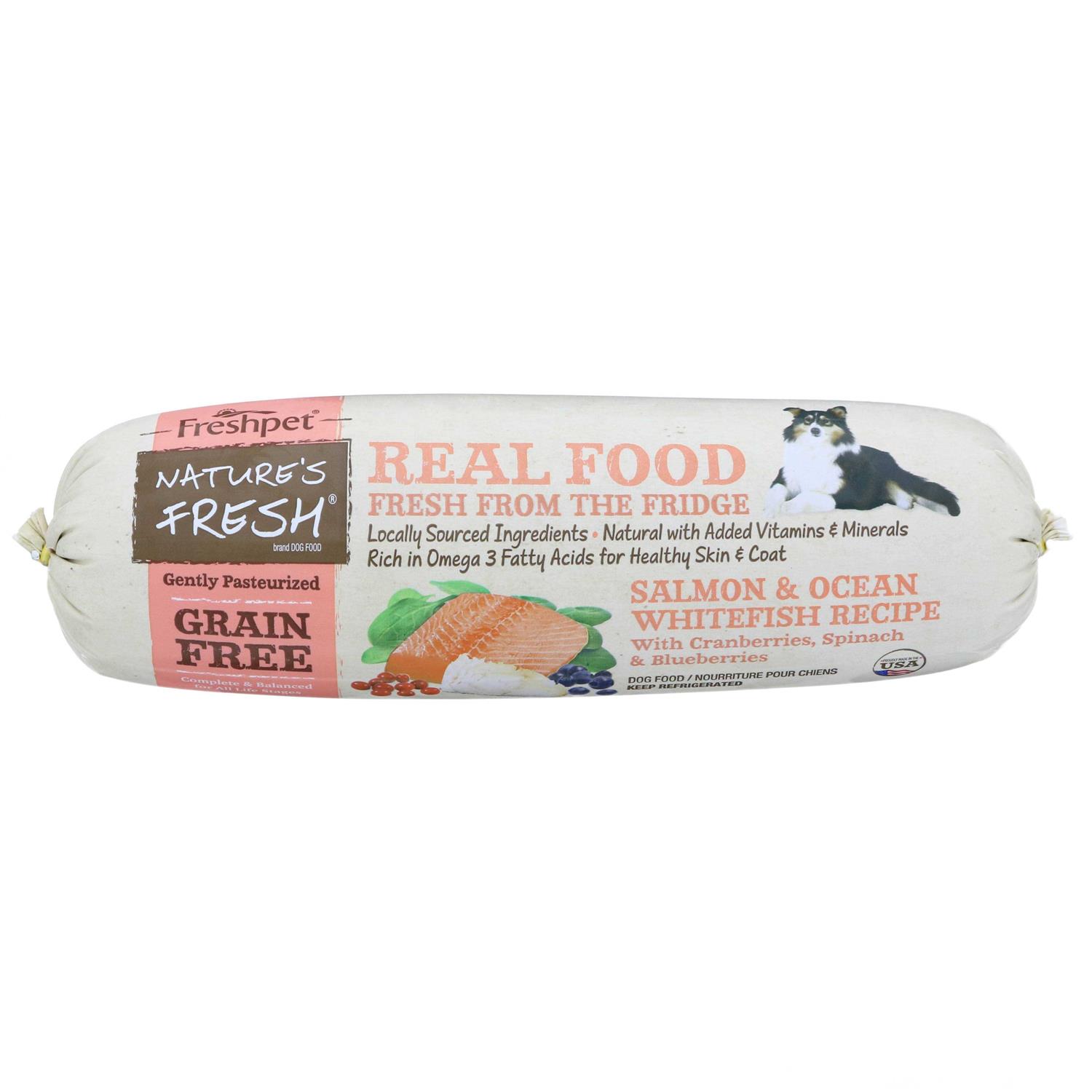 Freshpet Nature’s Fresh Grain Free Wild Alaskan Pollock & Atlantic Salmon Recipe Dog Food - Nail Gallerys