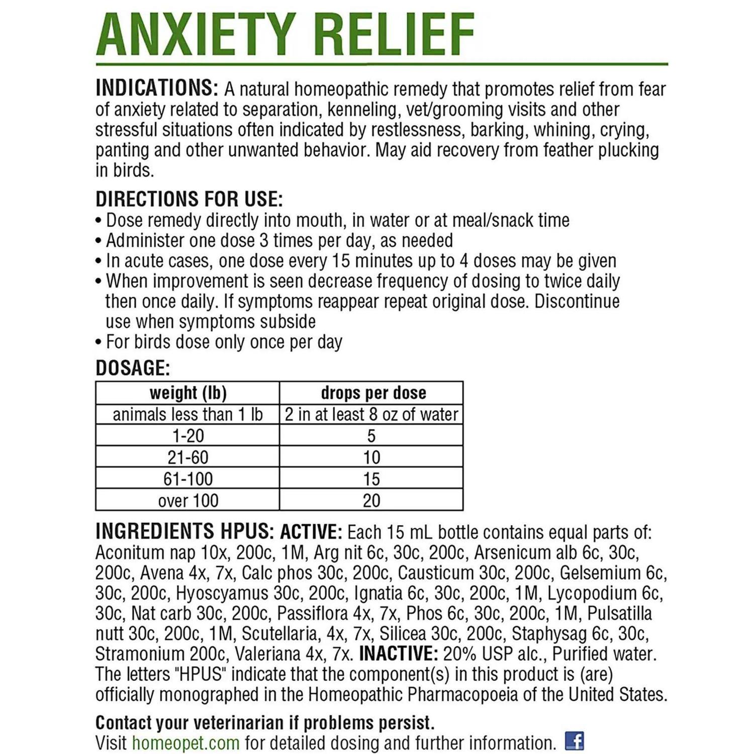 HomeoPet Anxiety Relief - Nail Gallerys