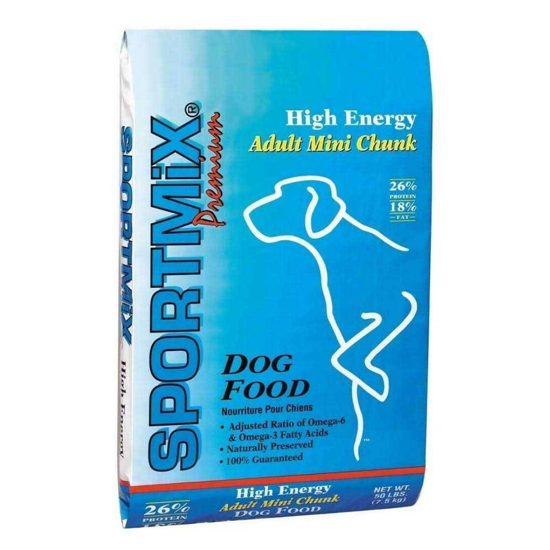 Sportmix Premium High Energy Adult Mini Chunk Dry Dog Food - Nail Gallerys