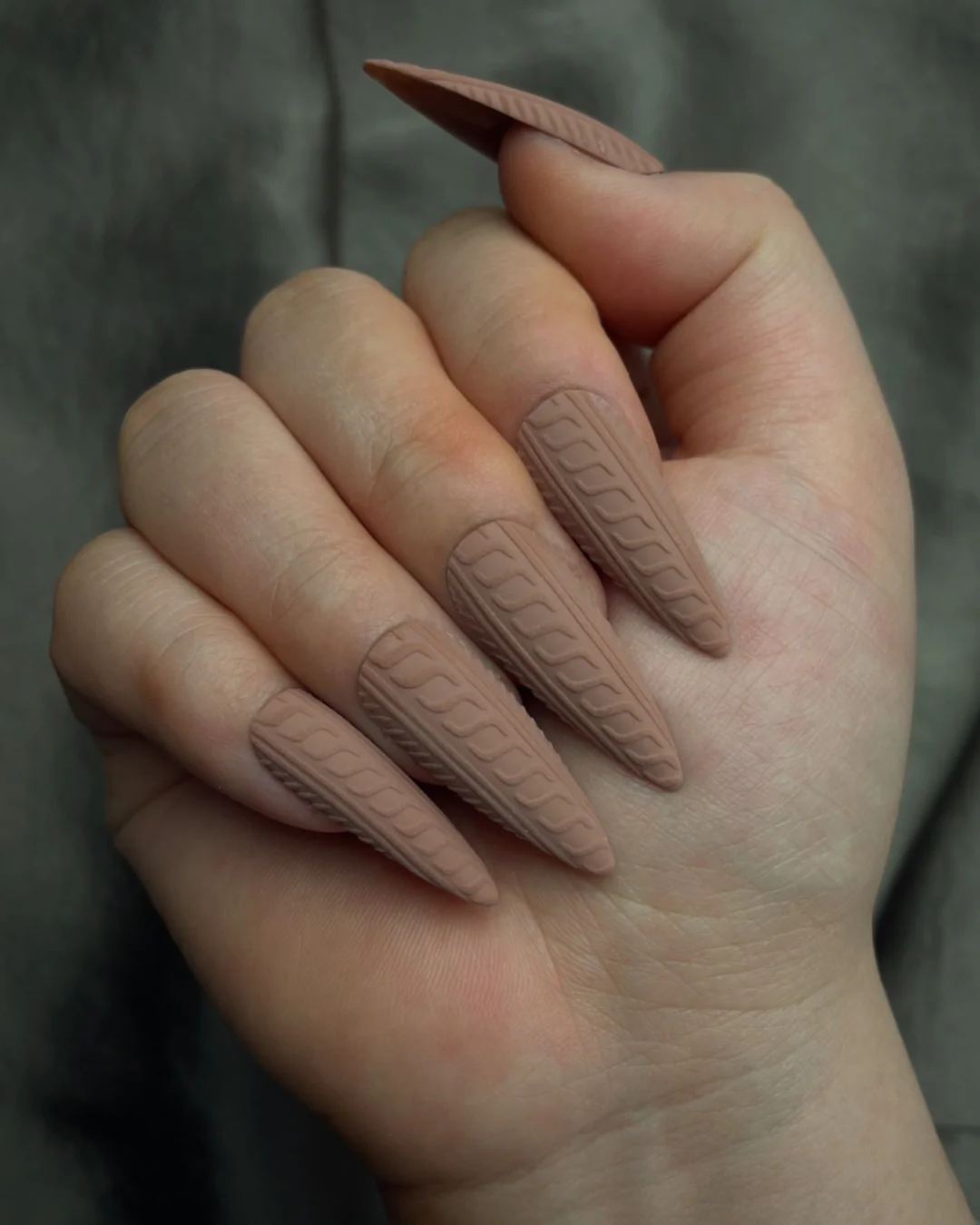 Cozy Knits: Cedar - Nail Gallerys