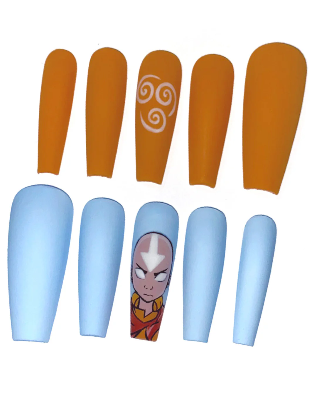 Glowing Arrow - Nail Gallerys