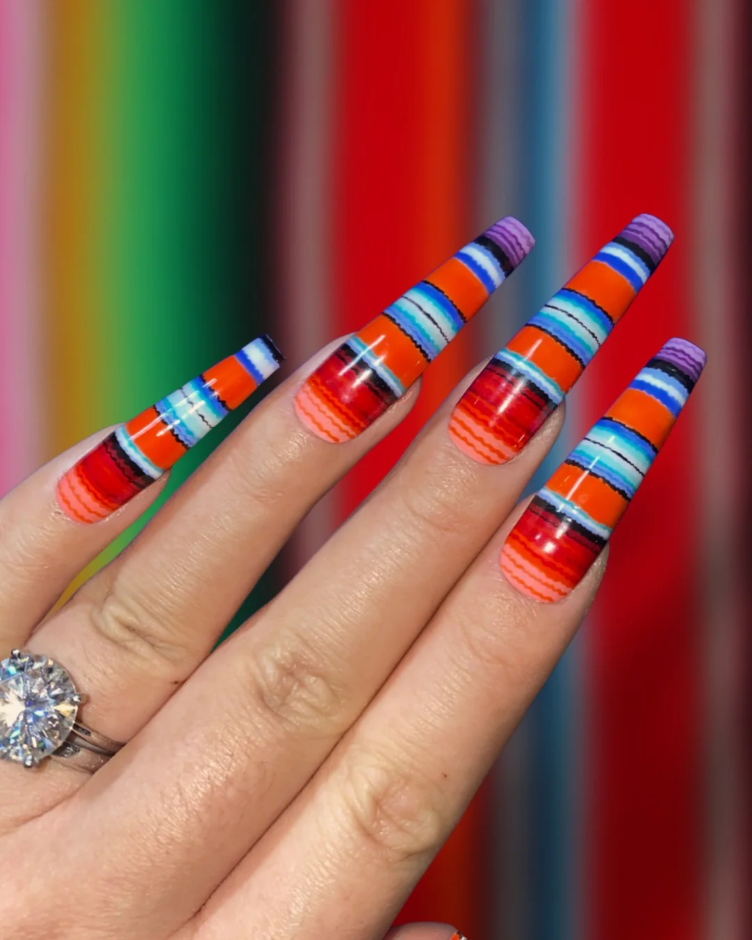 Sarape II - Nail Gallerys