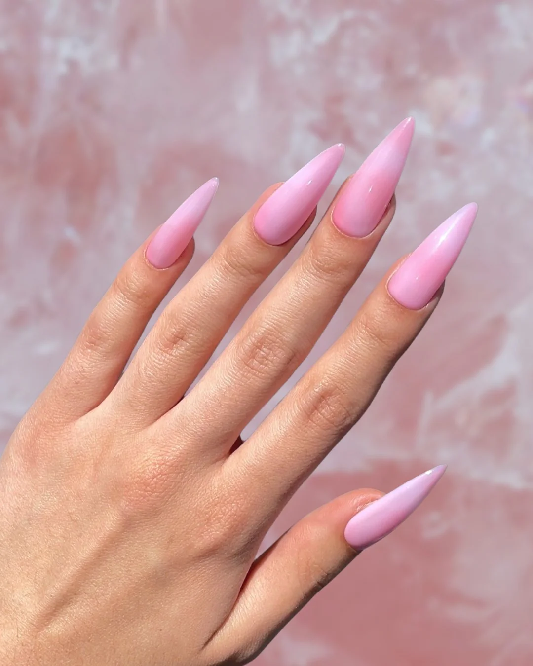 Rose Quartz Aura - Nail Gallerys