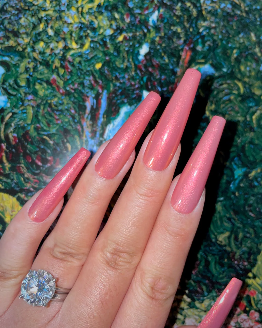 Van Gogh Peach - Nail Gallerys