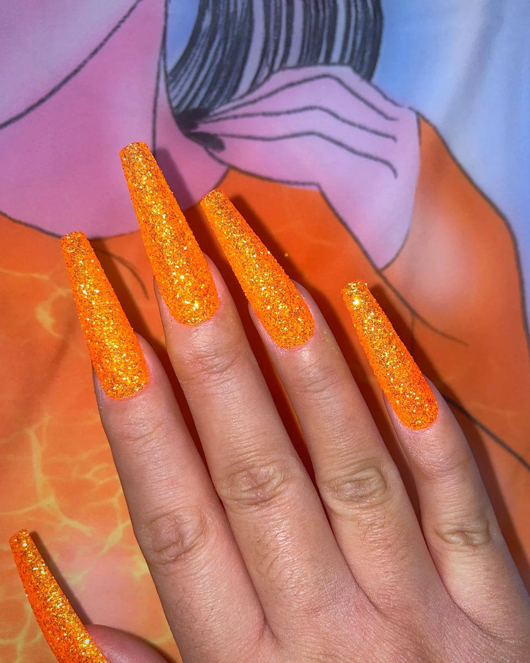 Tangerine Sours - Nail Gallerys