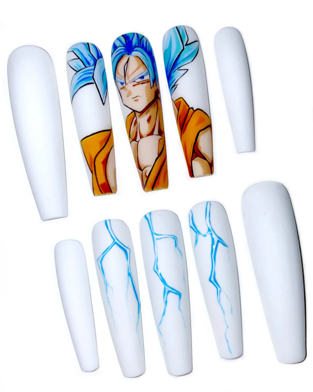 Lightning Anime - Nail Gallerys