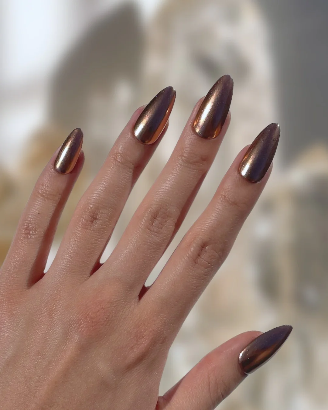 Brushed Copper - Nail Gallerys
