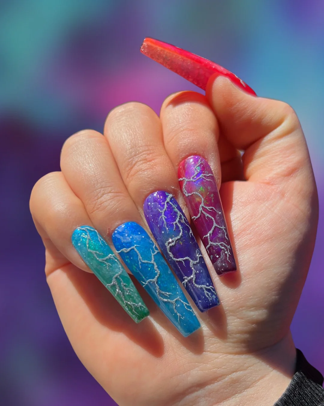 Reflective Lightning - Nail Gallerys