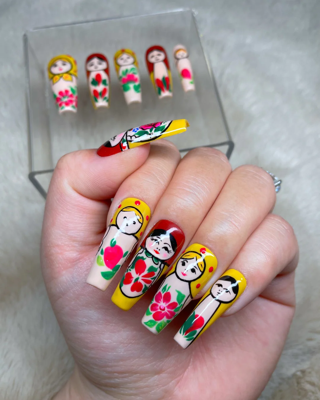 Matryoshka Doll - Nail Gallerys