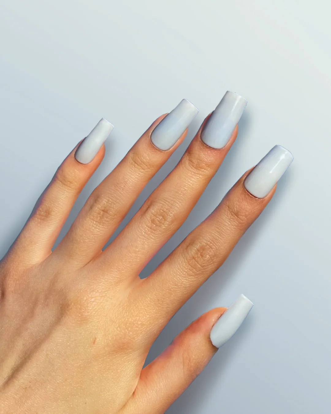 Cool Light Gray - Nail Gallerys