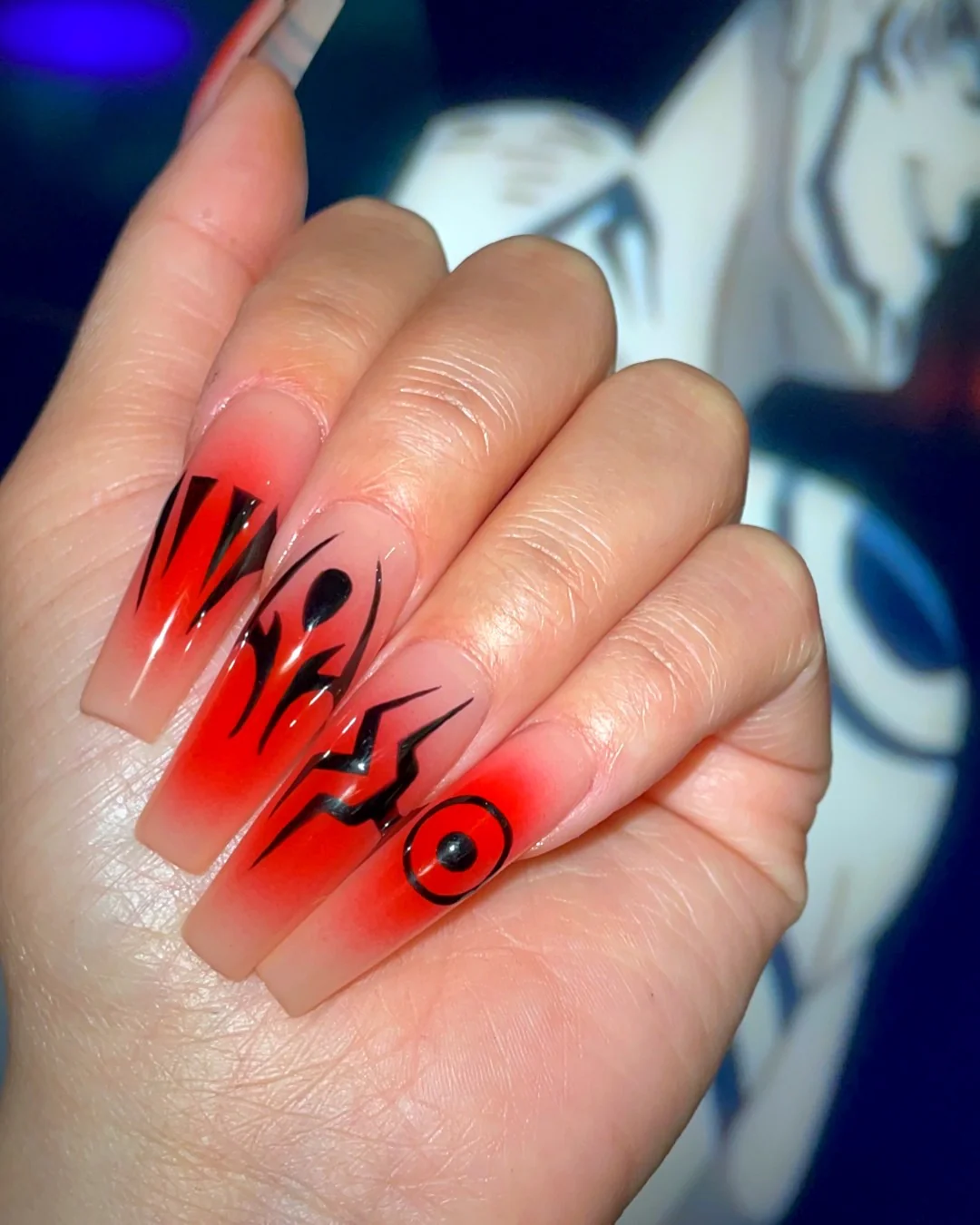 Sukuna - Nail Gallerys