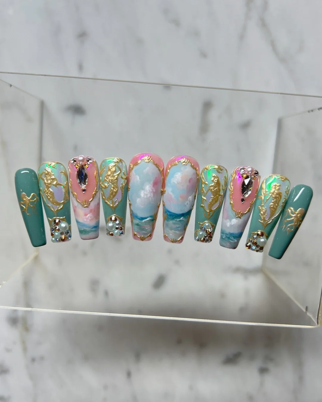 Rococo Sea - Nail Gallerys