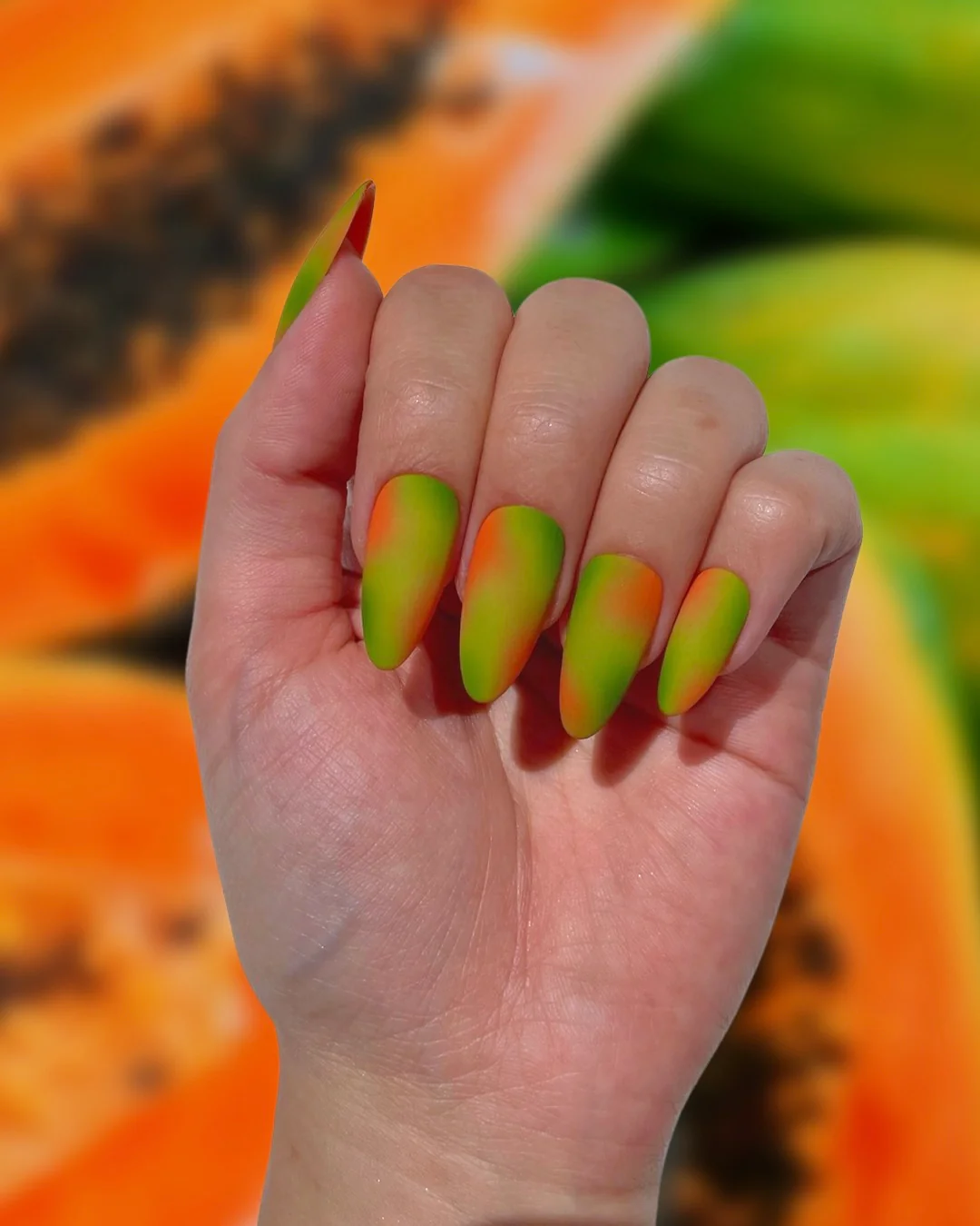 Fresh Papaya - Nail Gallerys