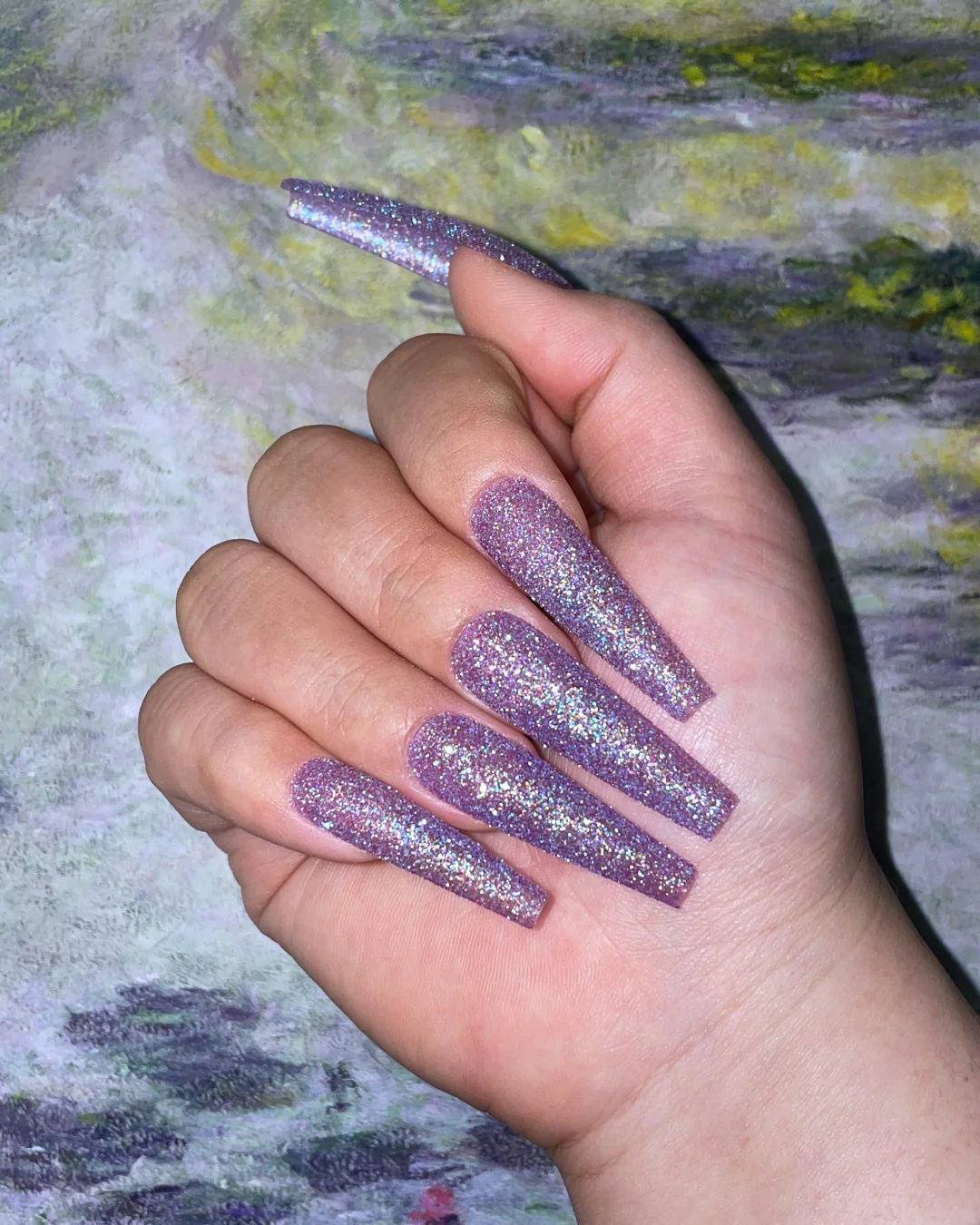 Monet Water Lilies - Nail Gallerys