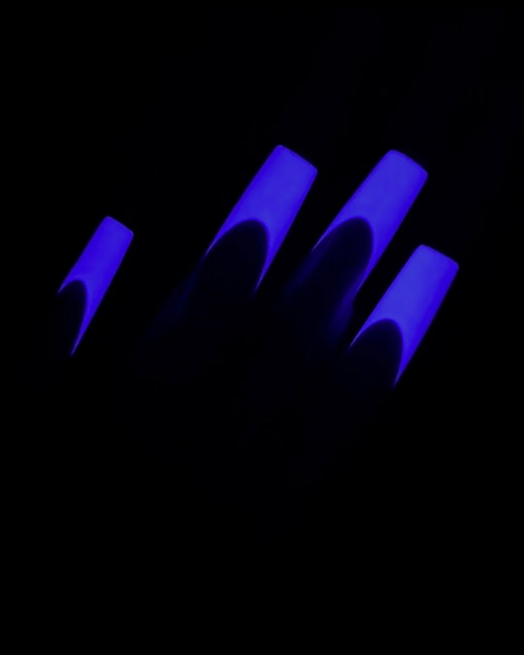 Ultraviolet Glow Tips - Nail Gallerys
