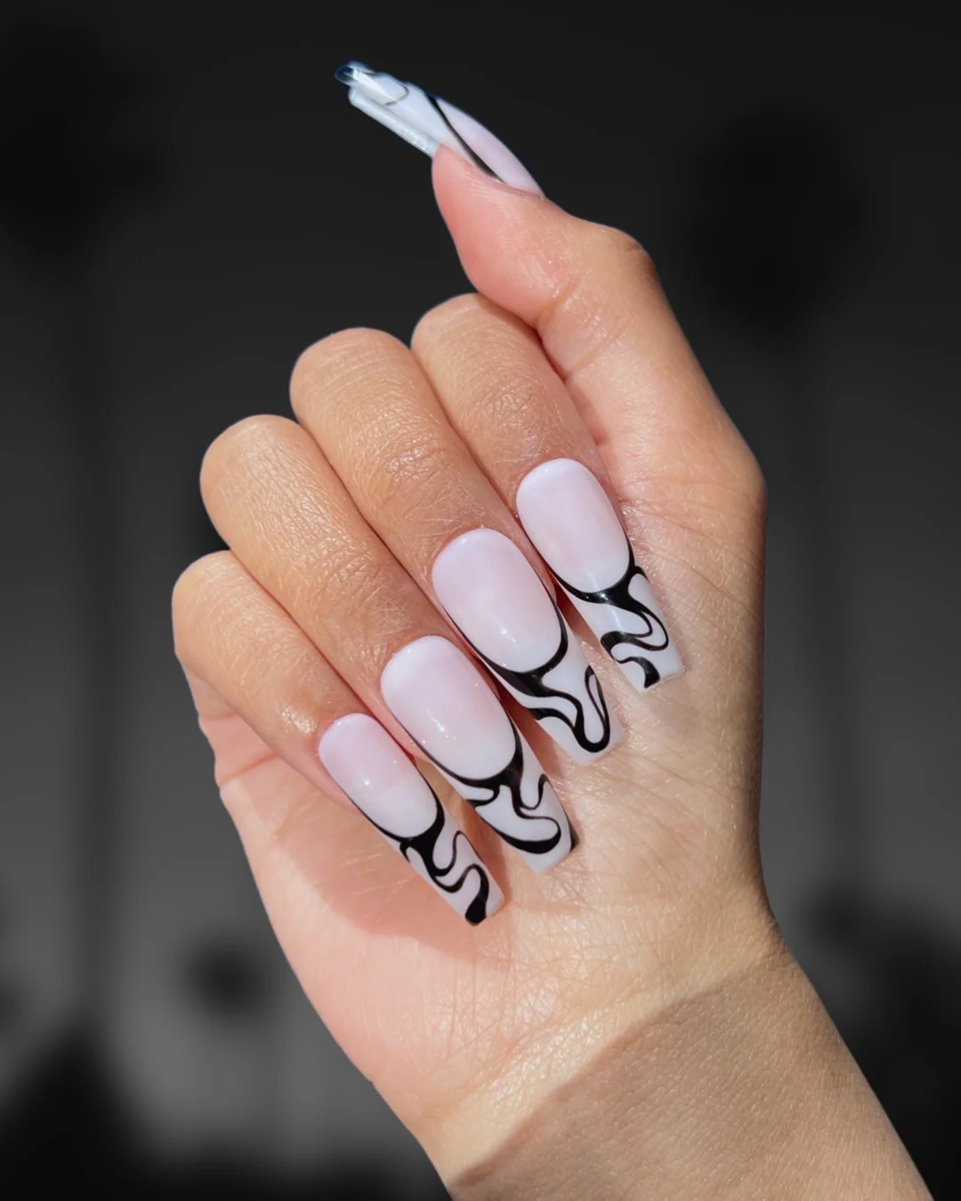 milky white - Nail Gallerys