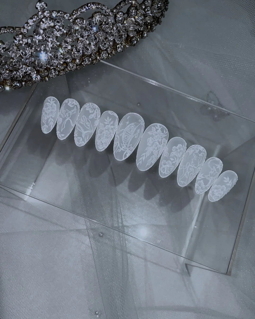 Hidden Cinderella Lace - Nail Gallerys