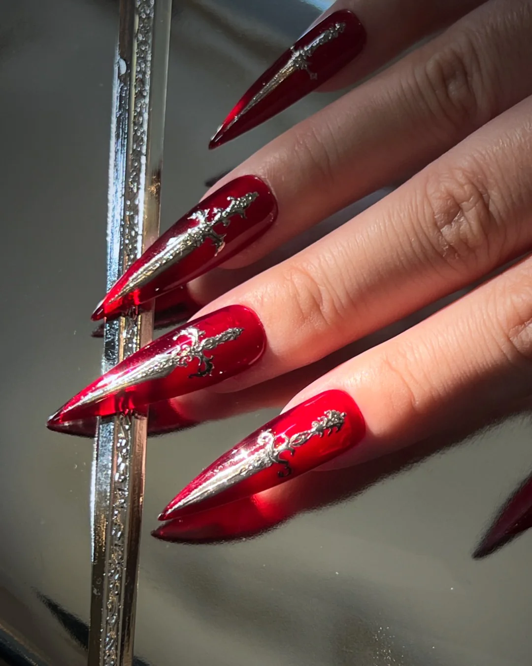 oh happy dagger - Nail Gallerys