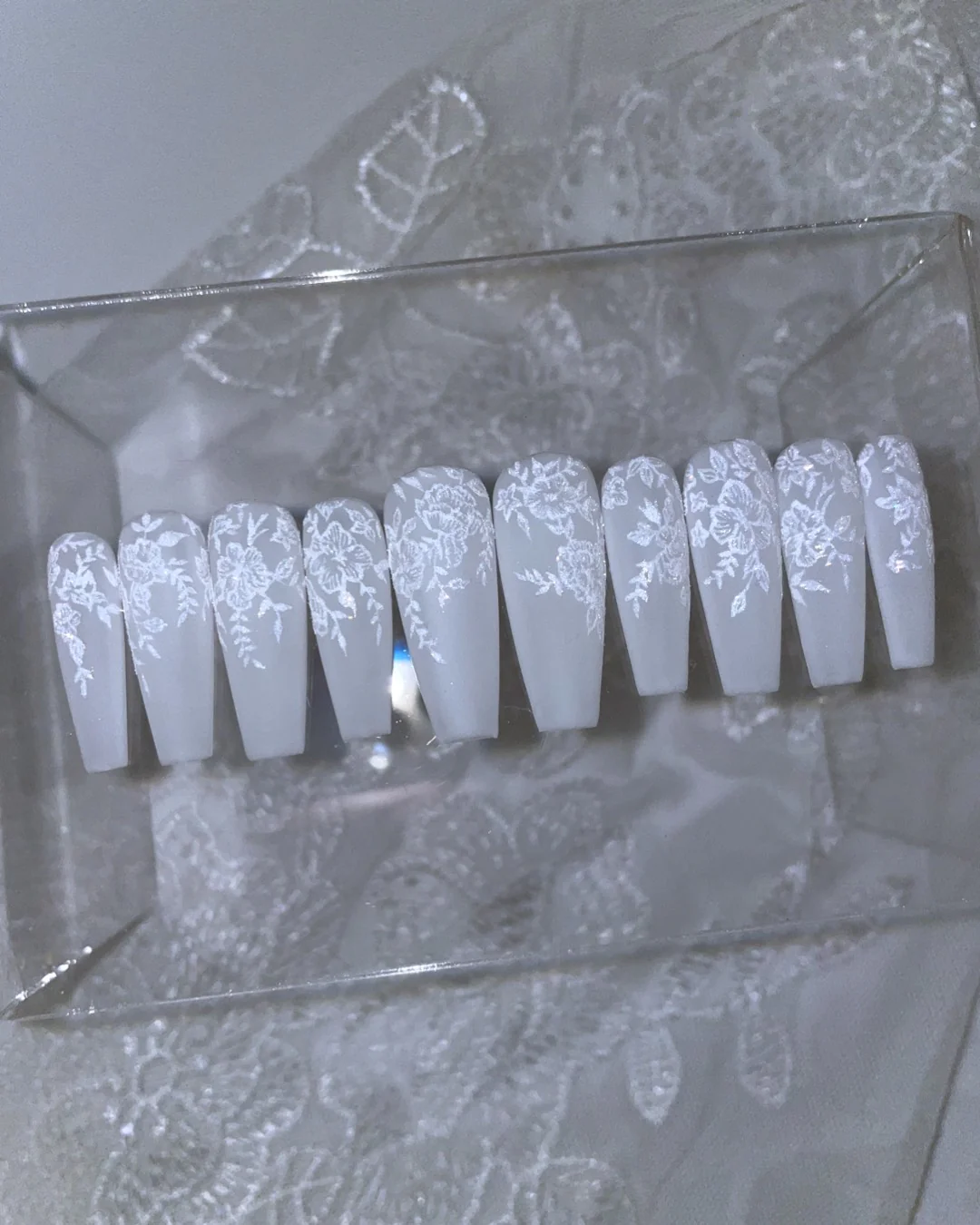 White Lace - Nail Gallerys