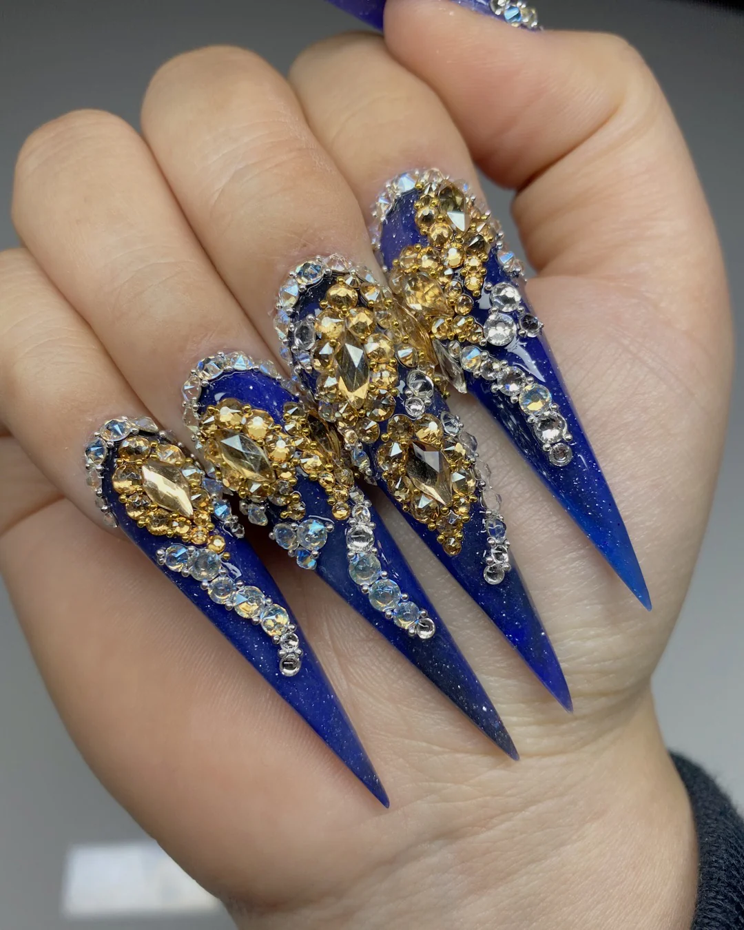 Jeweled Paisley - Nail Gallerys