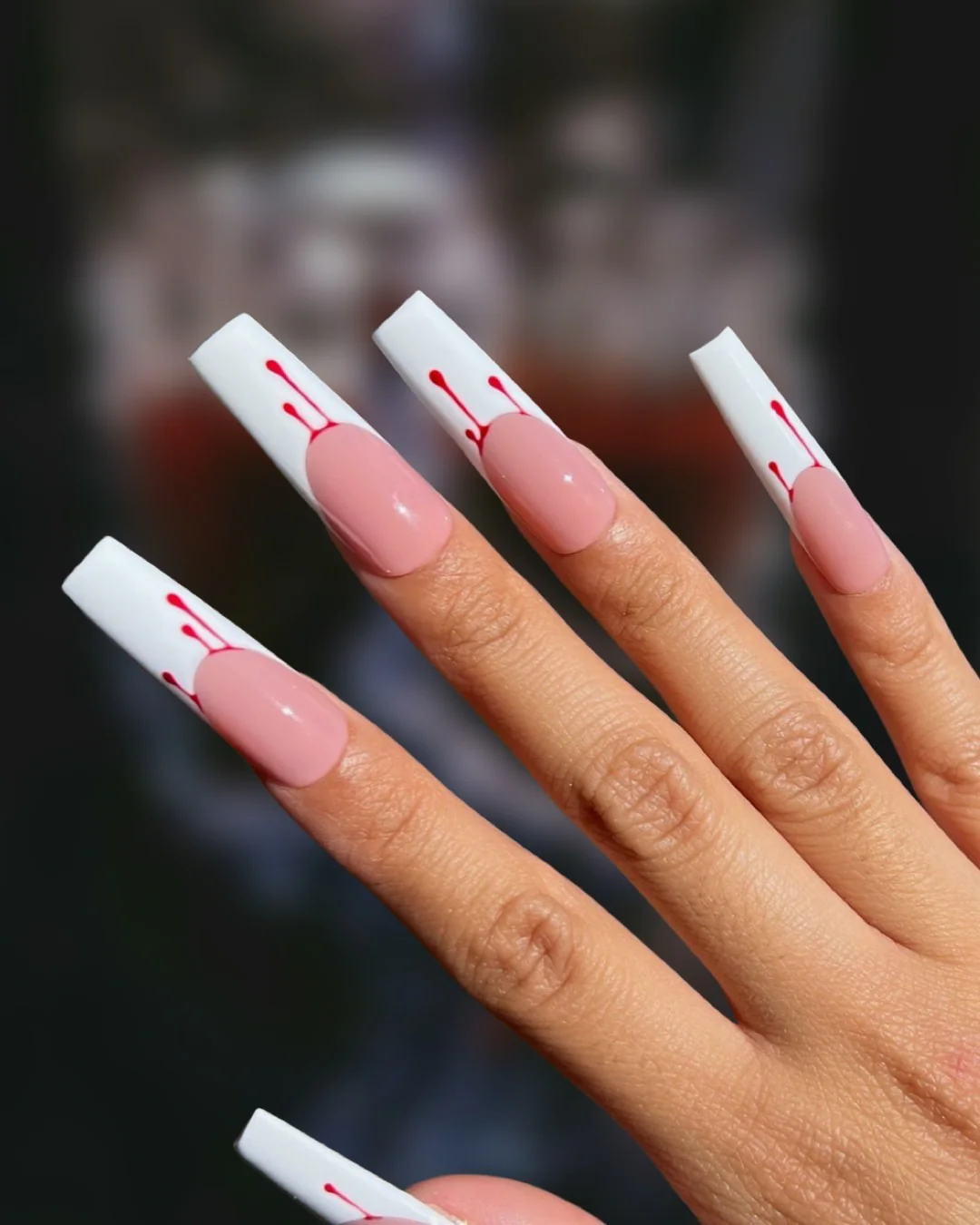 Bleeding French - Nail Gallerys