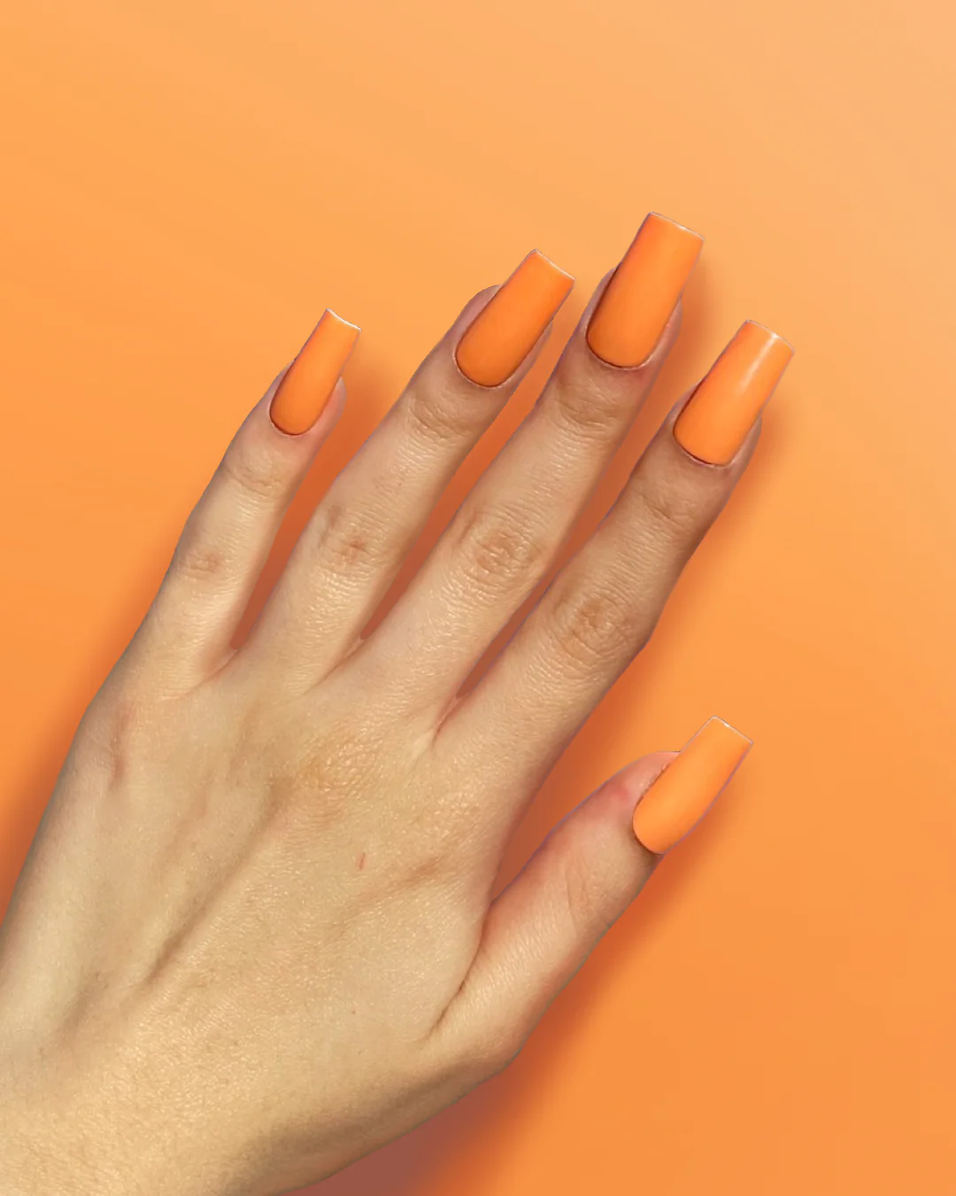 Pastel Orange - Nail Gallerys