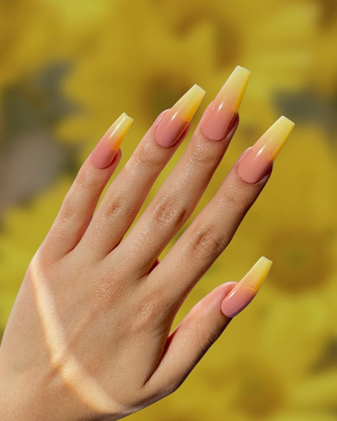 Daffodil Ombre - Nail Gallerys