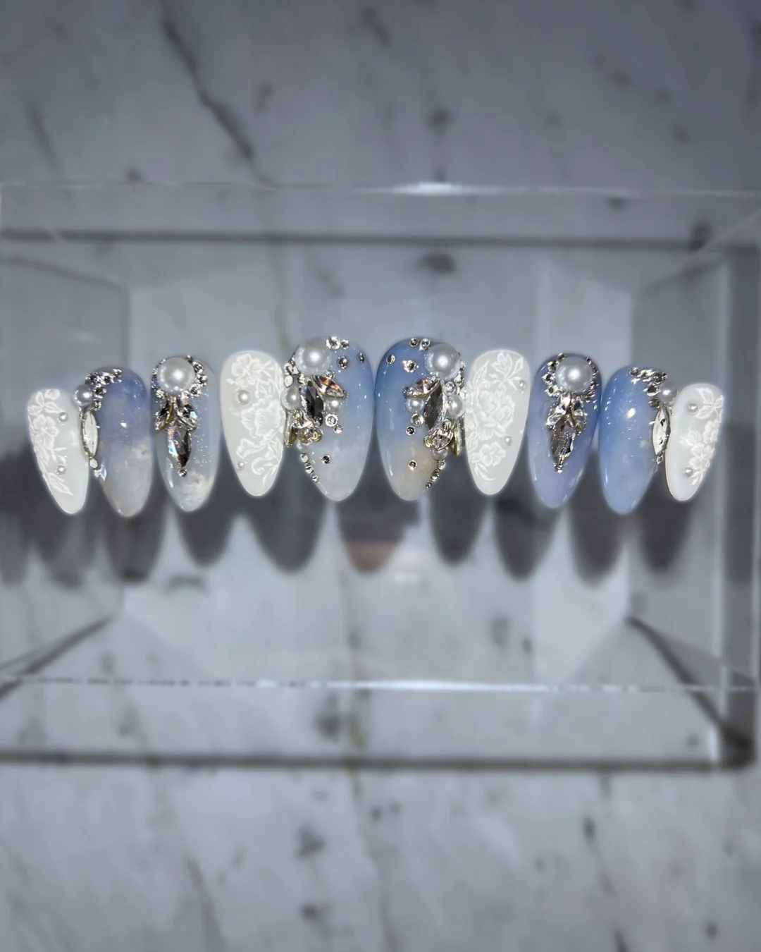 Chalcedony Wedding Jewels - Nail Gallerys