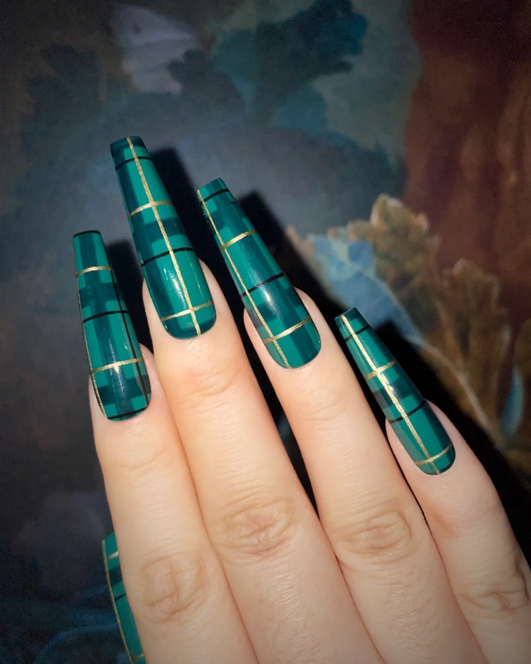 Arthur: Tartan - Nail Gallerys