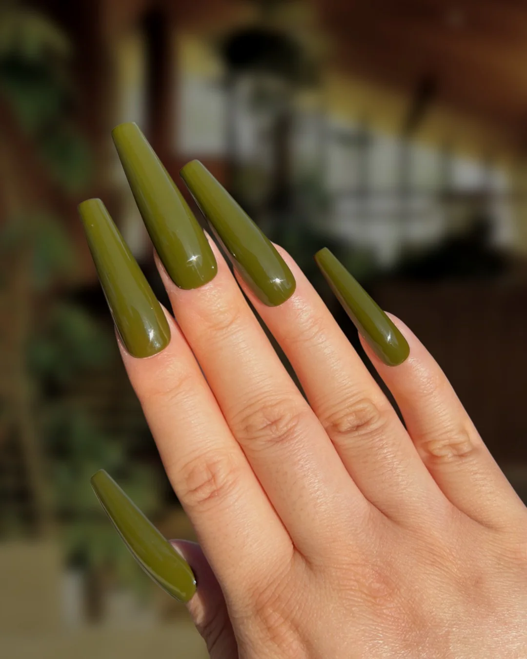 Moss Green - Nail Gallerys