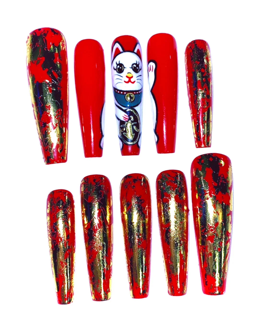 Lucky Cat - Nail Gallerys